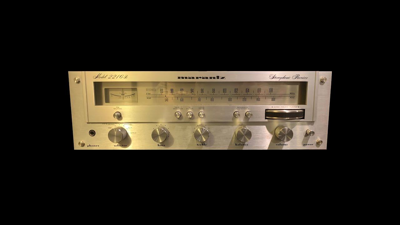 Marantz 2216B Receiver I - Static Noise Repair