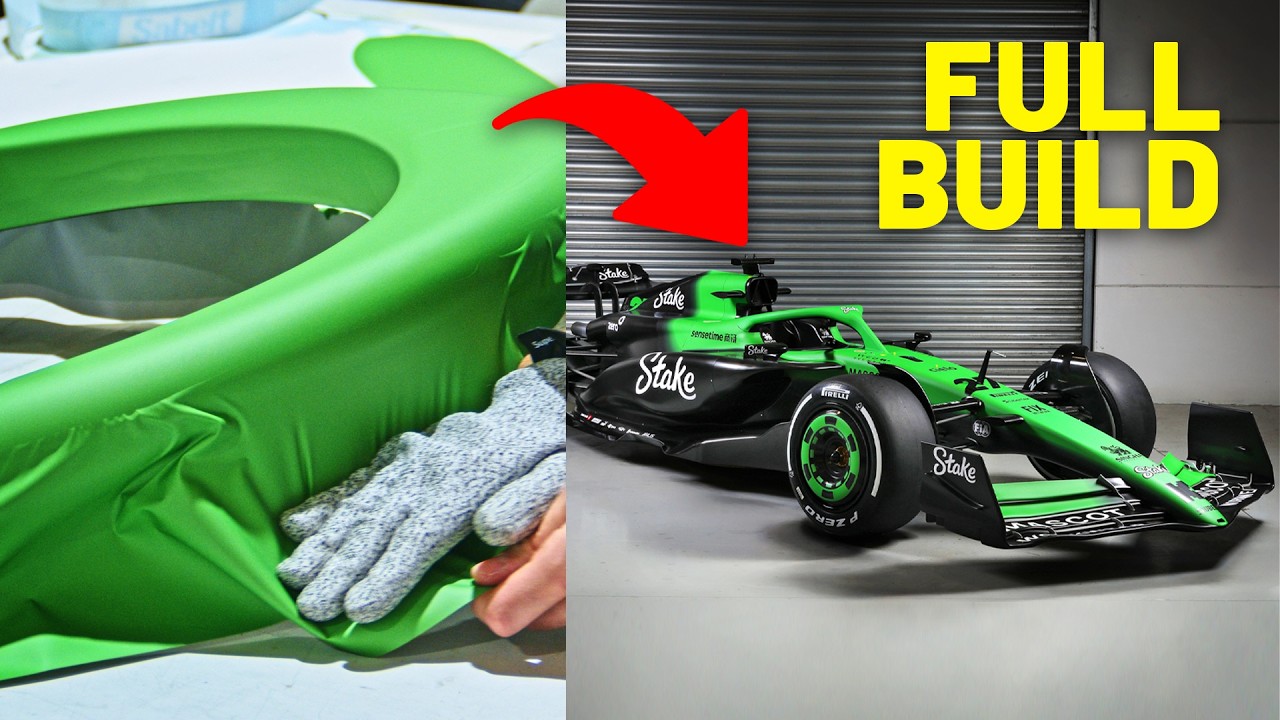 Full Build F1 Car: Stake F1 Team KICK Sauber C45 2025 Launch Show Car