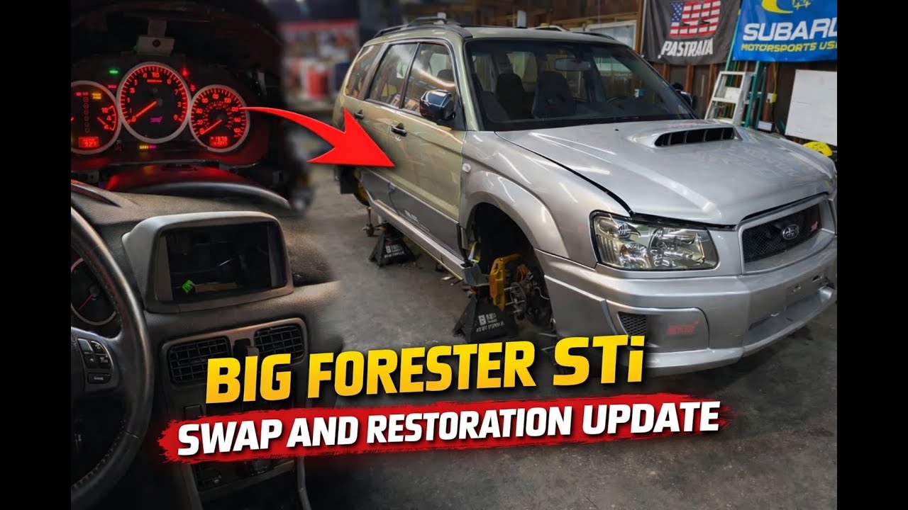 STI-Swapped Forester XT | JDM Parts, Retrofits & Restoration Update