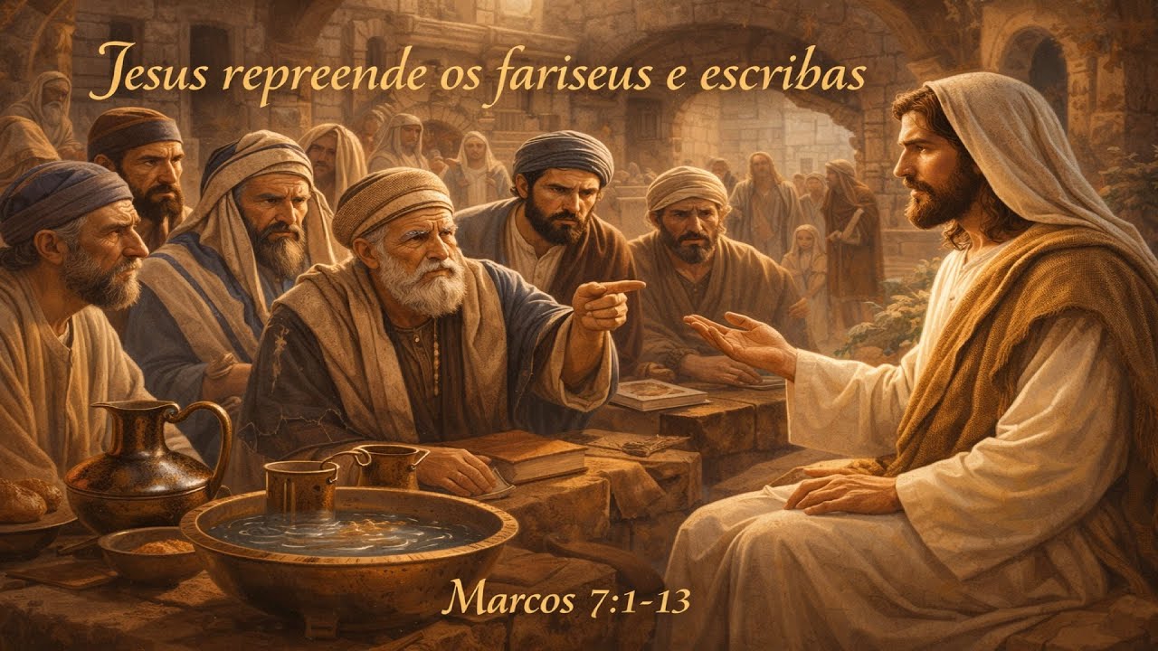 MARCOS 7, 1-13| 10/02/26| EVANGELHO DIÁRIO COM ANA LUIZA 