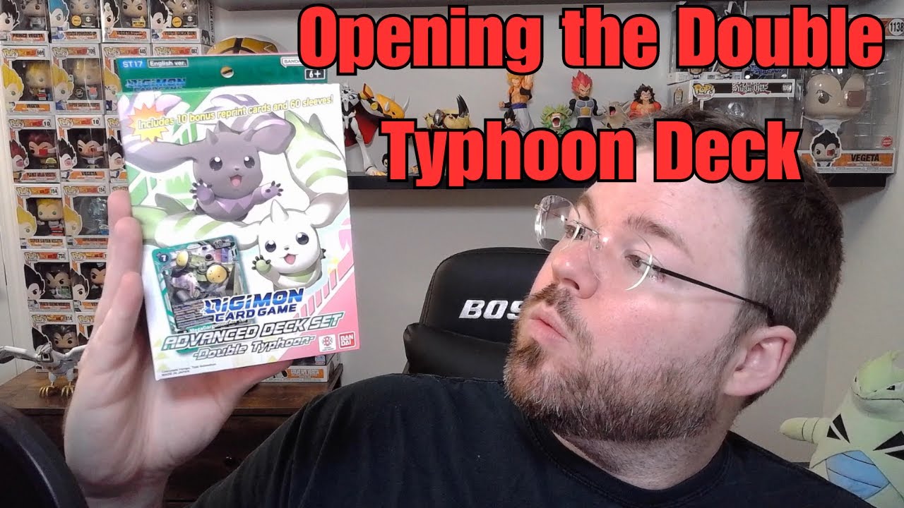 Unboxing the Double Typhoon Advanced Deck Set | Digimon Card Game | BT15 Exceed Apocalypse