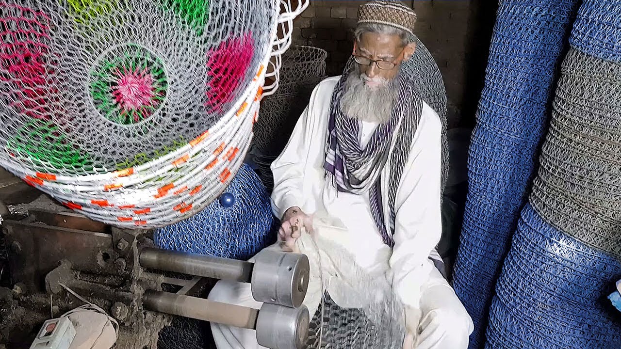 Incredible technique metal wire basket making with ingenious Old Man &  Young guys