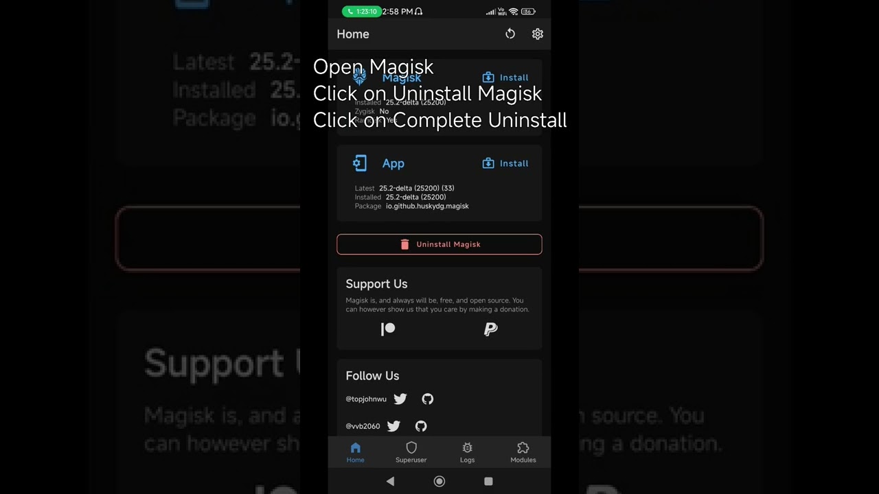 How To Uninstall Magisk