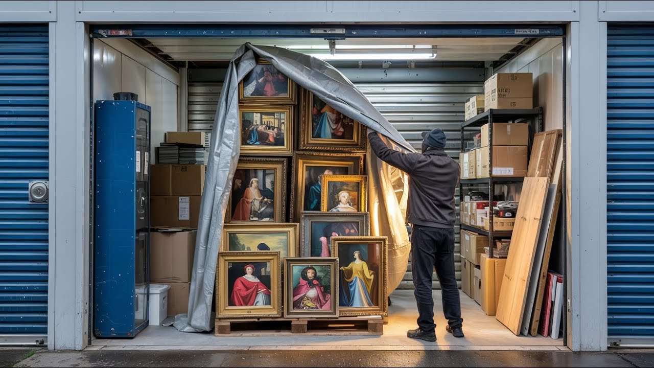 When He Opened The Storage Crate… The Homeless Man Found A Missing 16th-Century Painting