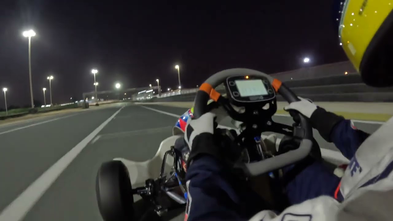 Onboard with me at Sharjah kart track