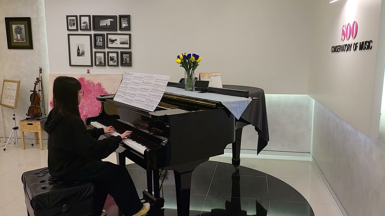 수음악학원  강수아  Chopin  Etude  op25 no2 💕
