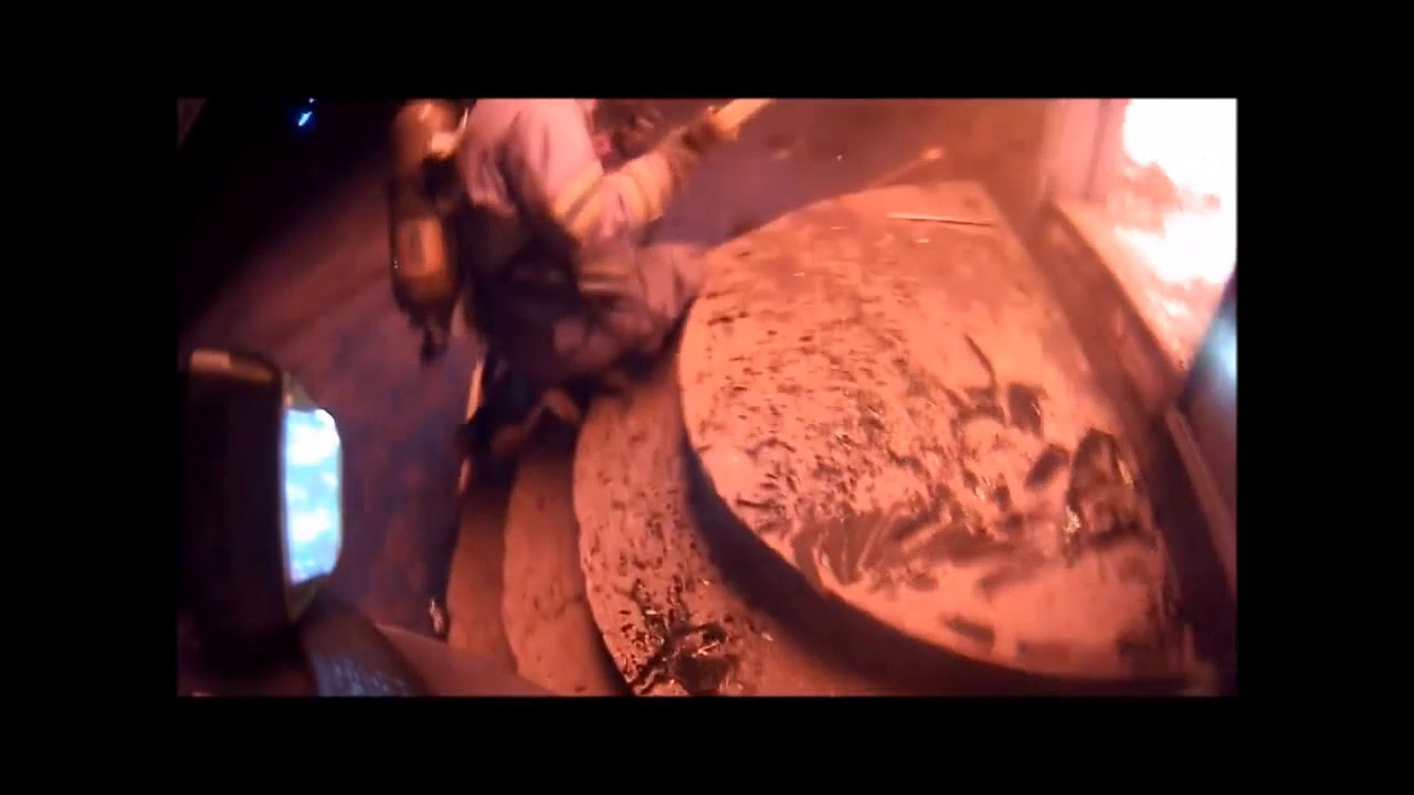 Flashover On Helmet Cam