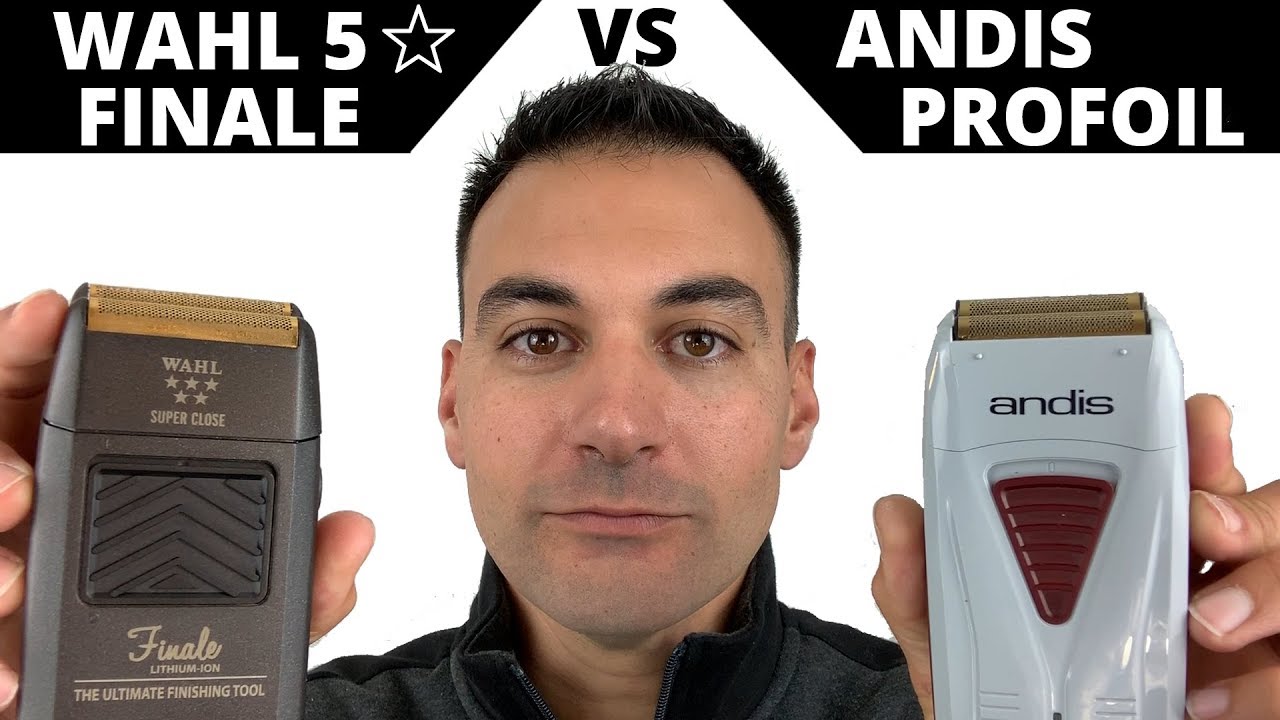 Бритье бороды – бритва Andis ProFoil Foil Shaver против электробритвы Wahl Finale Five Star Series