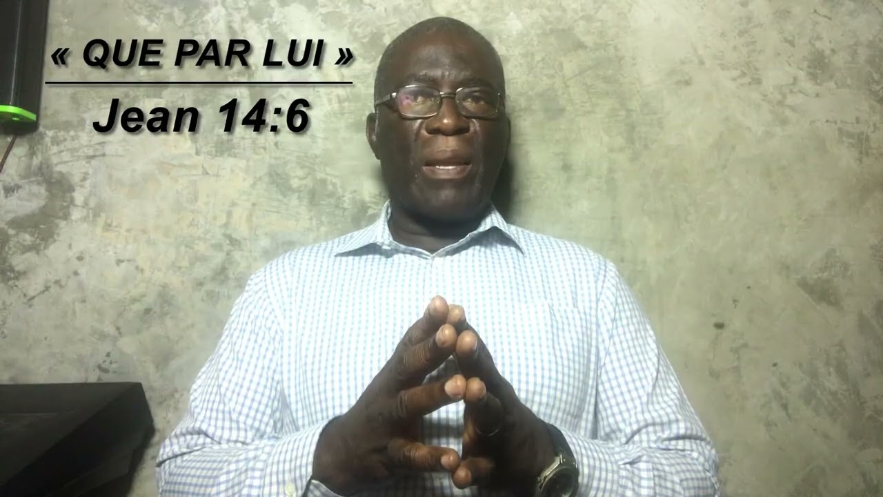 QUE PAR LUI. ‭‭Jean‬ ‭14‬:‭6. Méditation du lundi 23 février 2026. Pasteur Eugène MASSA. 