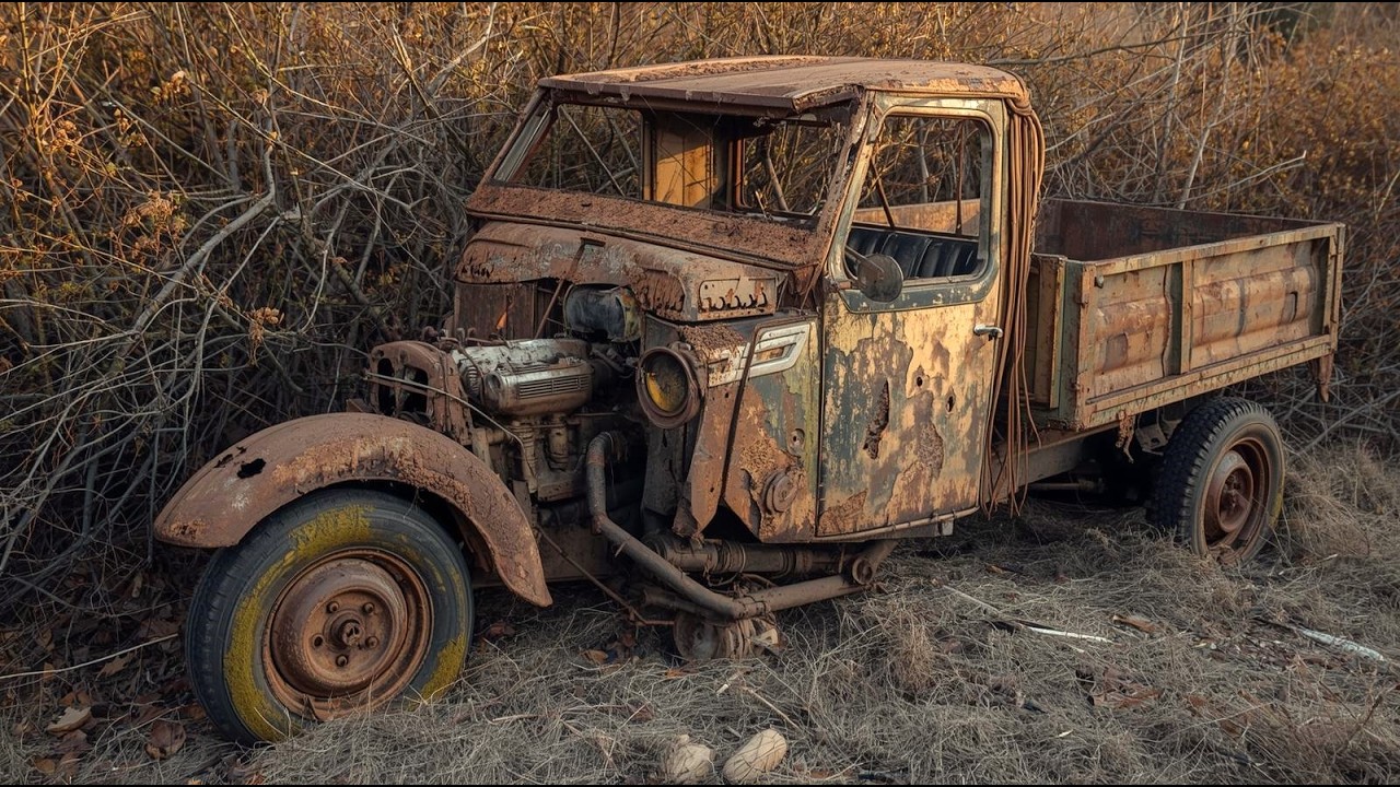 Rescuing a Hopeless Three-Wheel Relic &ndash; Full Scrap to Showpiece Restoration