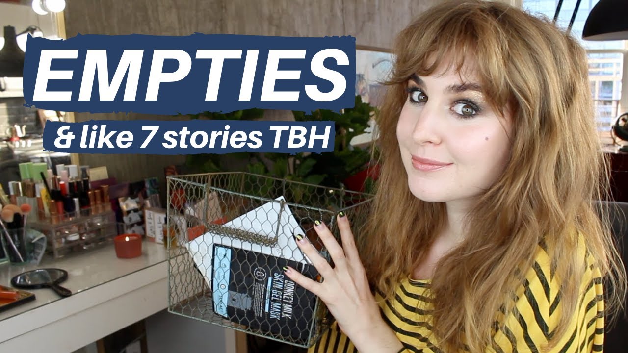 AUGUST EMPTIES | Hannah Louise Poston | MY BEAUTY BUDGET