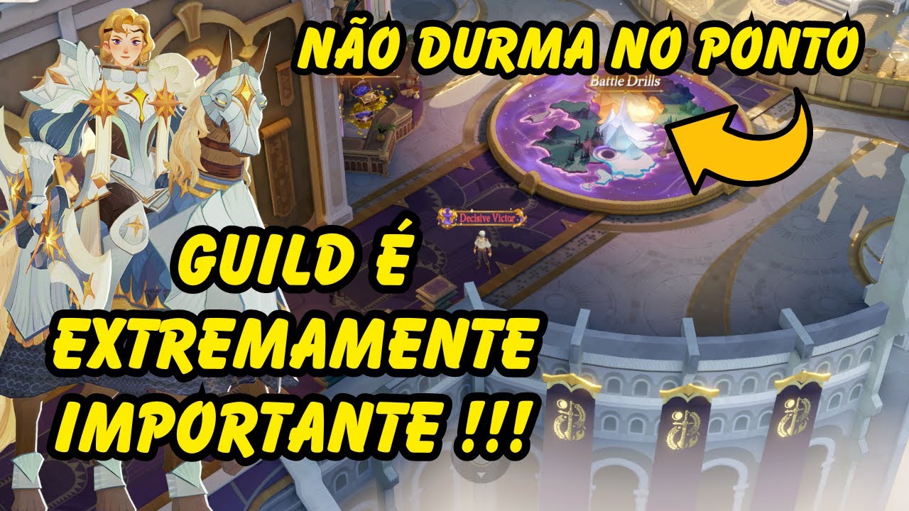 GUIA DE GUILD E COMO FUNCIONA OS BATTLE DRILLS  - AFK JOURNEY