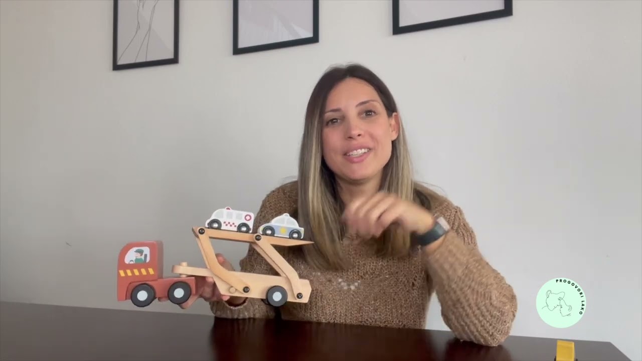 Od zvukova do reči i rečenica uz autiće - Master logopedi Ana & Ana (Progovori lako)