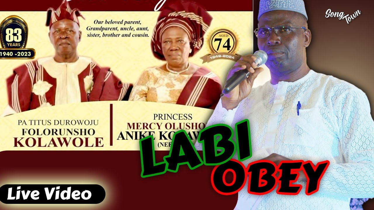 Labi Obey Live at Ota for Pa Titus and Princess Mercy Kolawole
