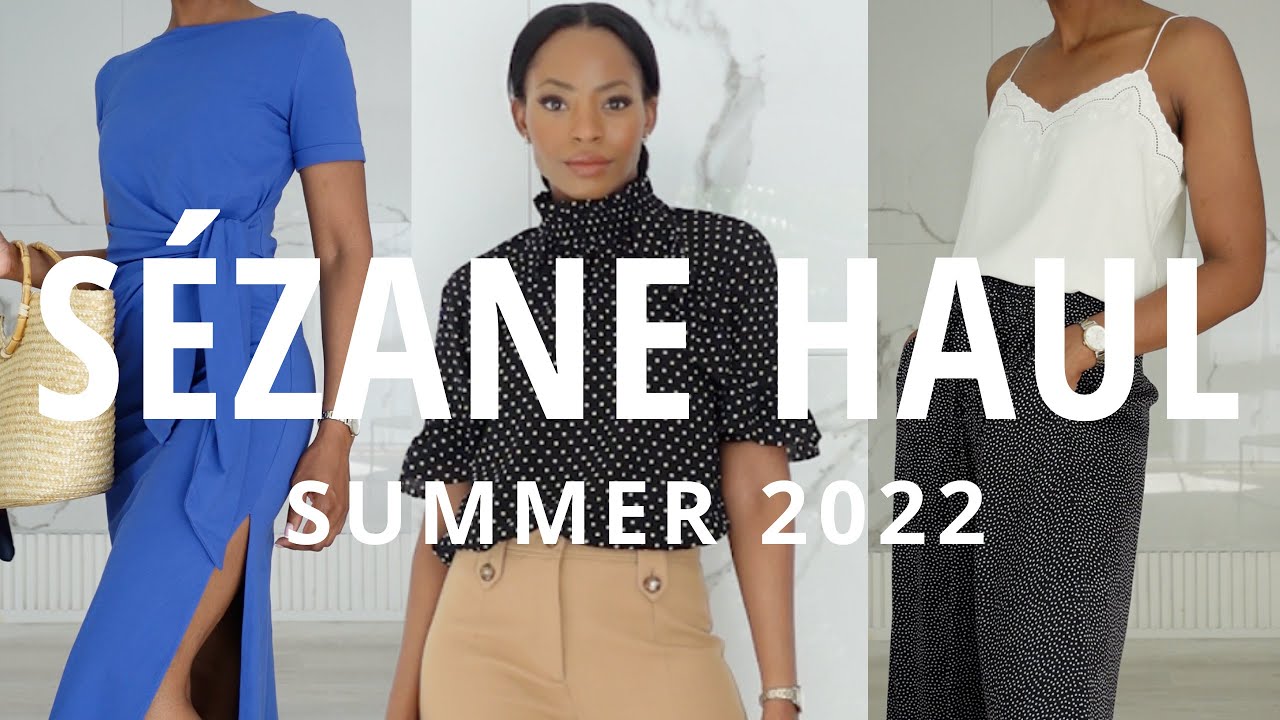 SEZANE HAUL | PARISIAN CHIC STYLE  | SUMMER OUTFITS 2022