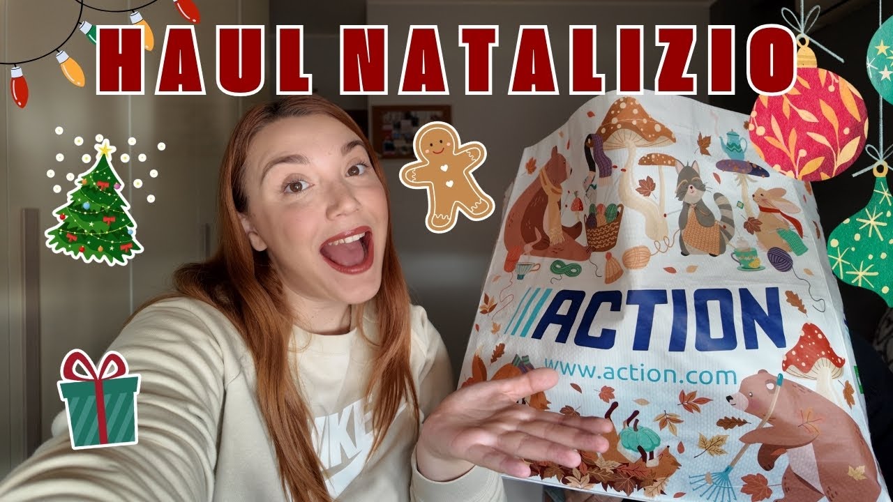 DA ACTION E' GIA' NATALE | Haul gigante 🎄🎅🏼
