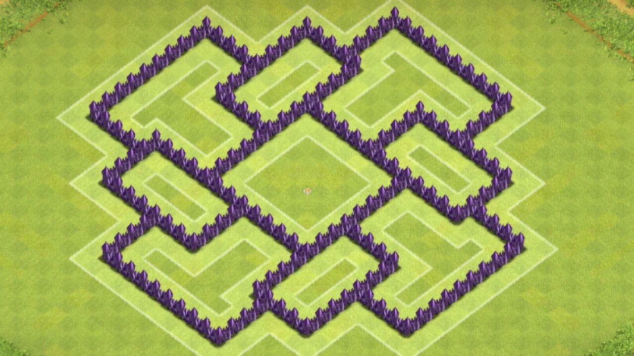 Clash Of Clans - Best Town hall 7 Trophy Base / Town hall 7 War base ( Town hall 7 trophy )