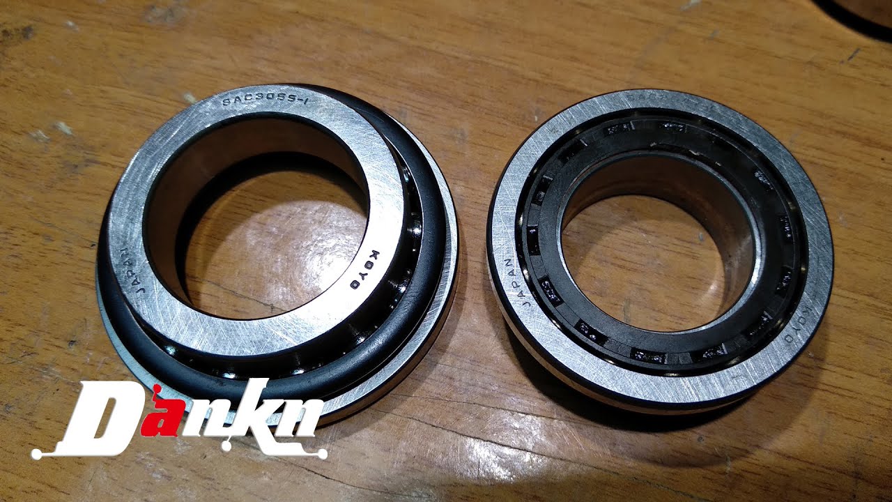 Замена рулевых подшипников Honda CB400