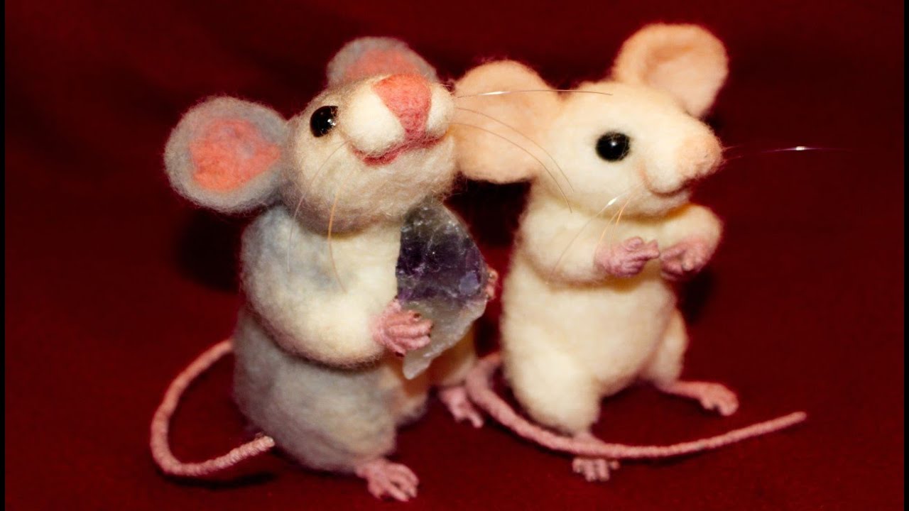 Needle Felted Mouse