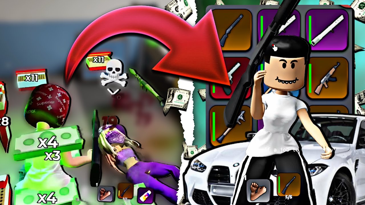 INSANELY BROKEN AIM GLITCH In Roblox BlockSpin