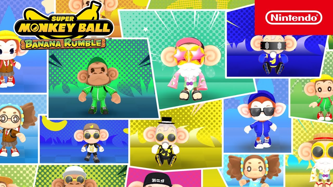 Super Monkey Ball Banana Rumble &ndash; Characters and Customization &ndash; Nintendo Switch