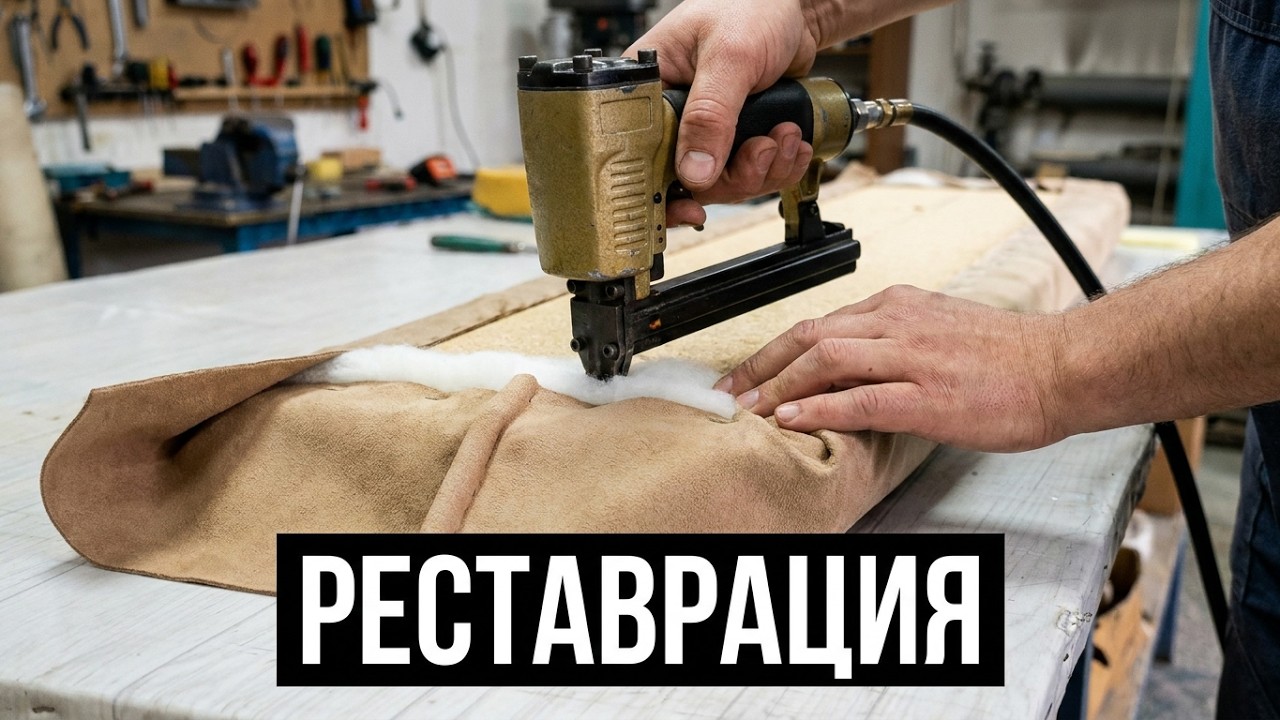Реставрация царги дивана