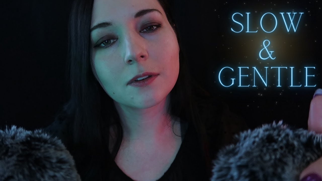 ASMR Fluffy Mic Attention for SLEEP ⭐ Sleep Talk Down