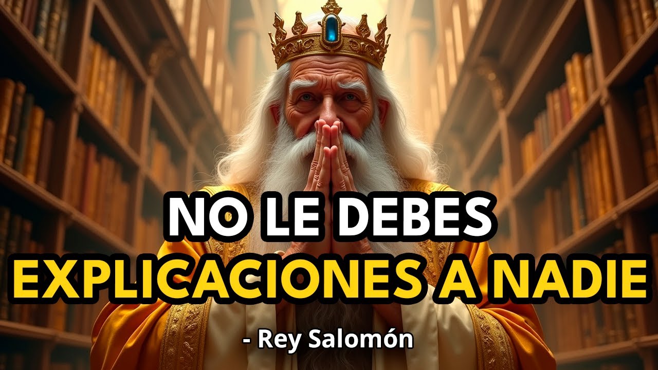 El Día en que Dejas de Explicar Tu Vida, Todo Empieza a Cambiar | Rey Salomón