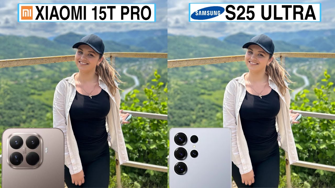 Сравнение камер Xiaomi 15T Pro и Samsung Galaxy S25 Ultra