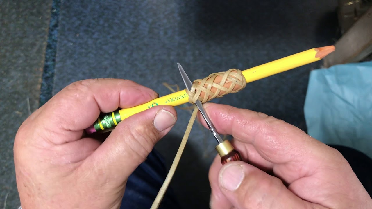 How to tie a Horn Knot from a 9 Part 4 Bight Casa Knot.