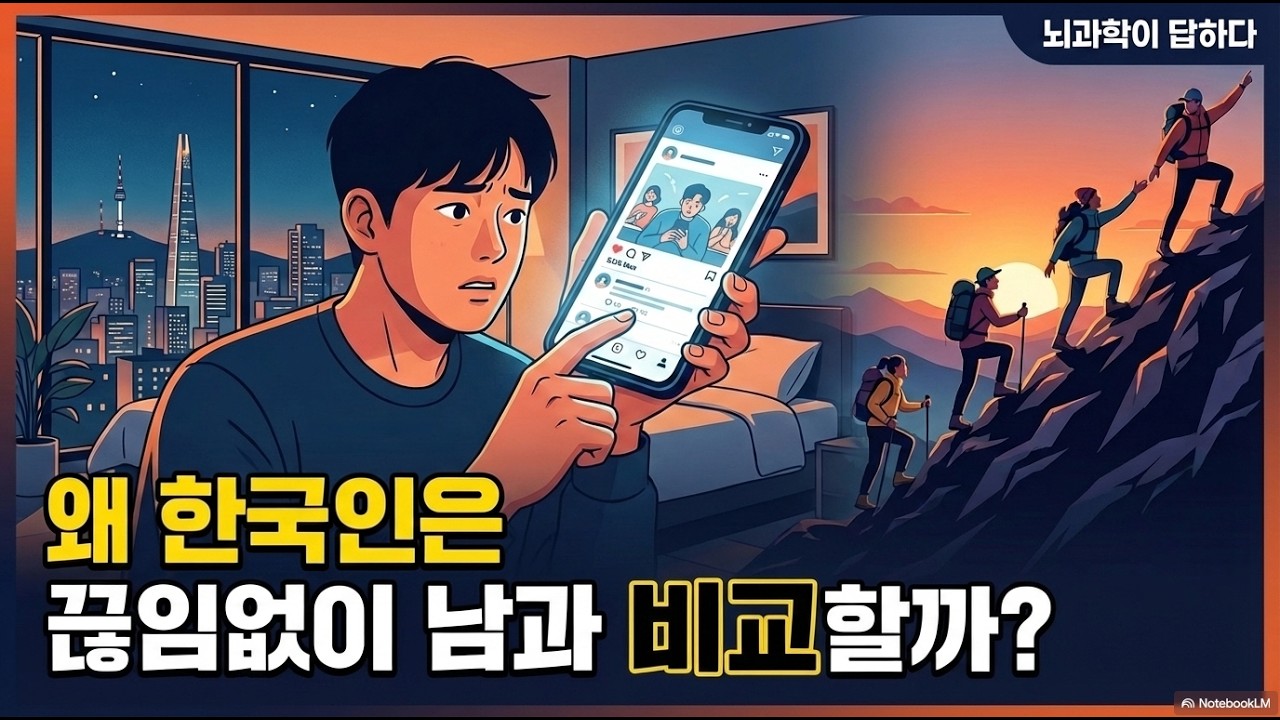 왜 우리는 끊임없이 남과 비교할까? 한국 사회를 움직이는 도파민의 정체