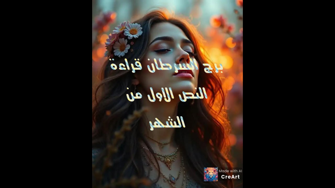 #برج_السرطان♋برغم نجمك الساطع💫الا انك شايل هم جوه قلبك❤️شريك معترف أنه قاسي عليك احيانا🗣️طرف تالت👥
