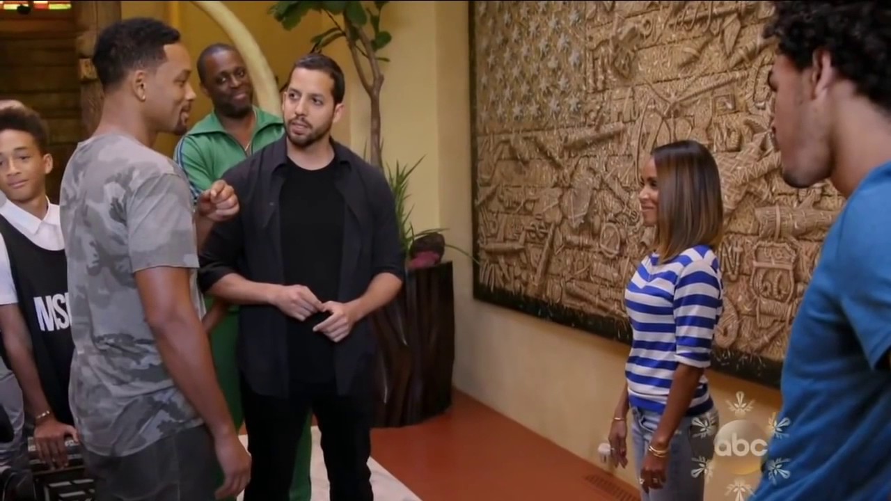 David Blane invisible touch with Will Smith