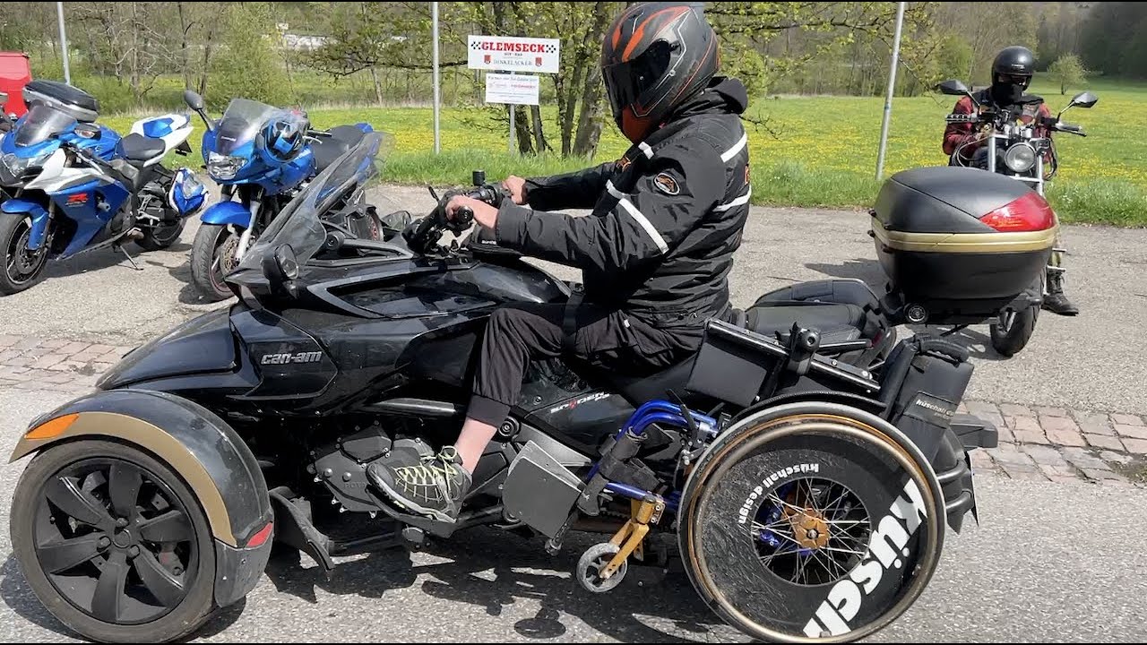 CAN AM Rollstuhl Trike Umbau