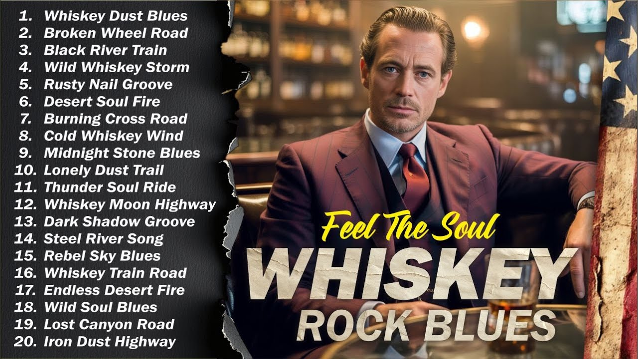 Best of Blues Rock - Emotional Soulful Guitar & Soothing Blues Melodies for Relaxing | 24/7 Stream