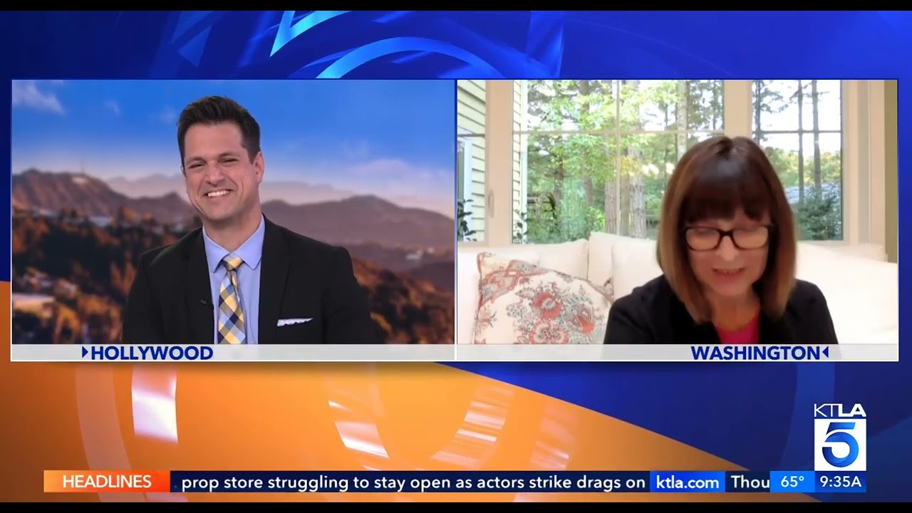 KTLA 5 interview with Dinah Manoff, author of The Real True Hollywood Story of Jackie Gold