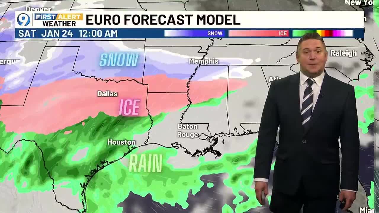 FIRST ALERT 9 A.M. FORECAST: Tuesday, Jan. 20