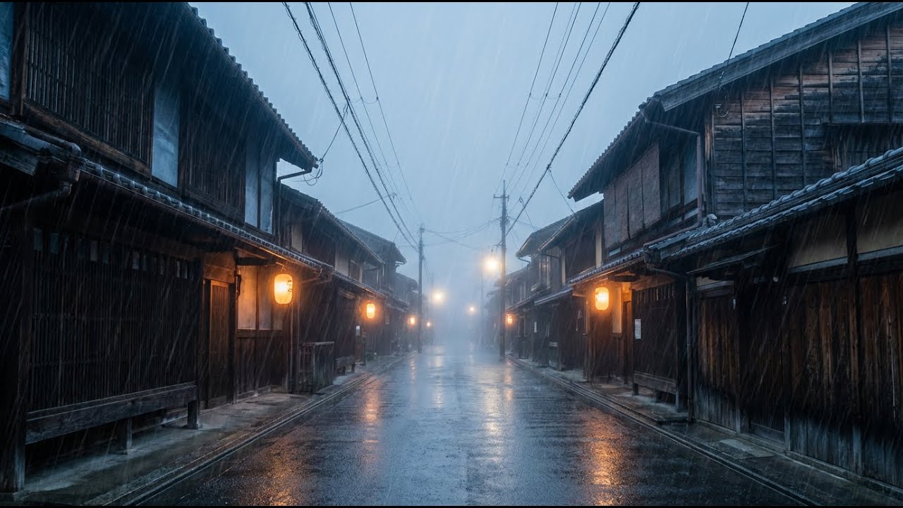 Rain Sounds For Sleeping 99% | Heavy Rain For Sleeping 99% With Deep Thunderstorm Ambience