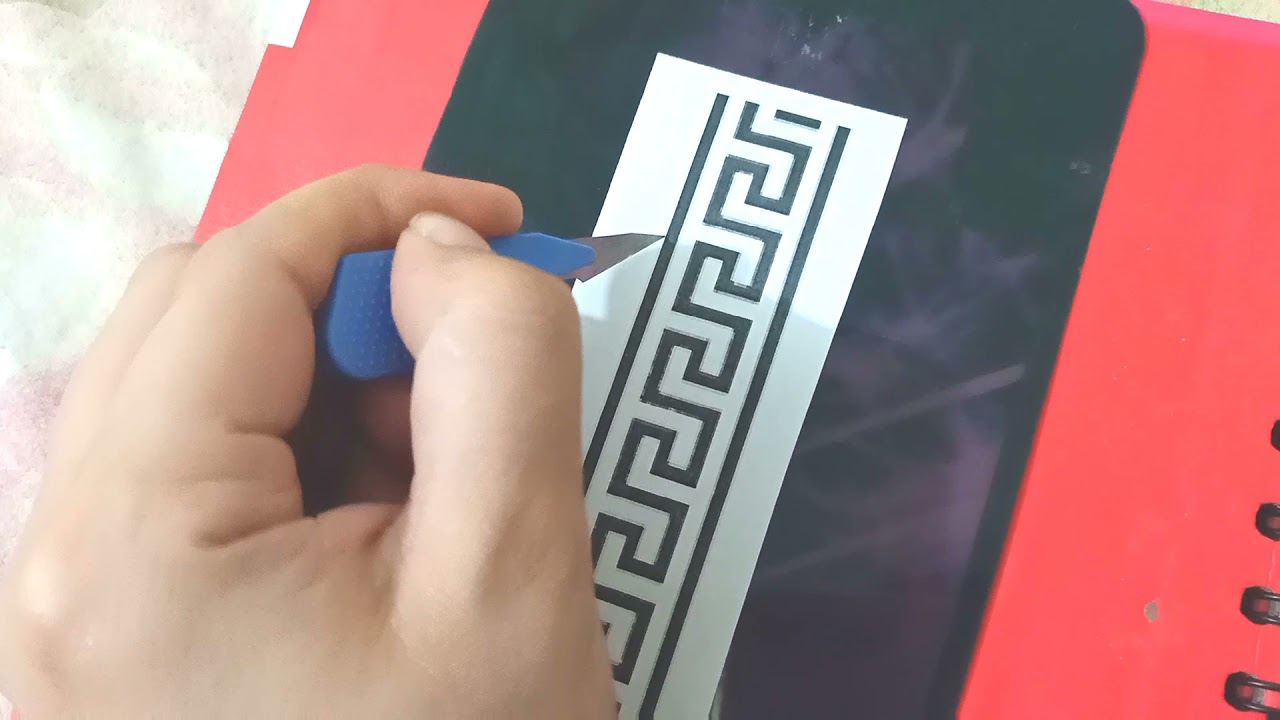 diy greek key pattern stencil| x-ray stencils