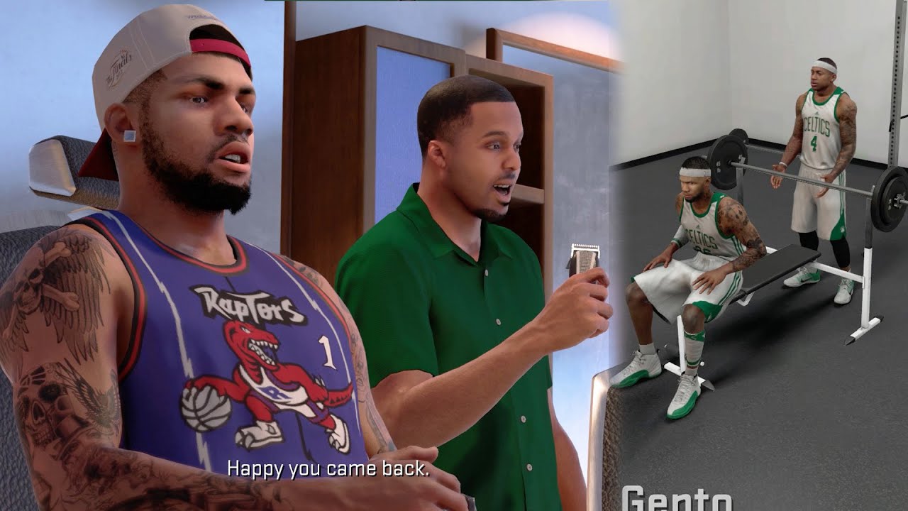 NBA 2k17 MyCAREER - Barbershop Presidential Fade! MyCourt Upgrade + Bench Press! Off Day #4 Ep.18