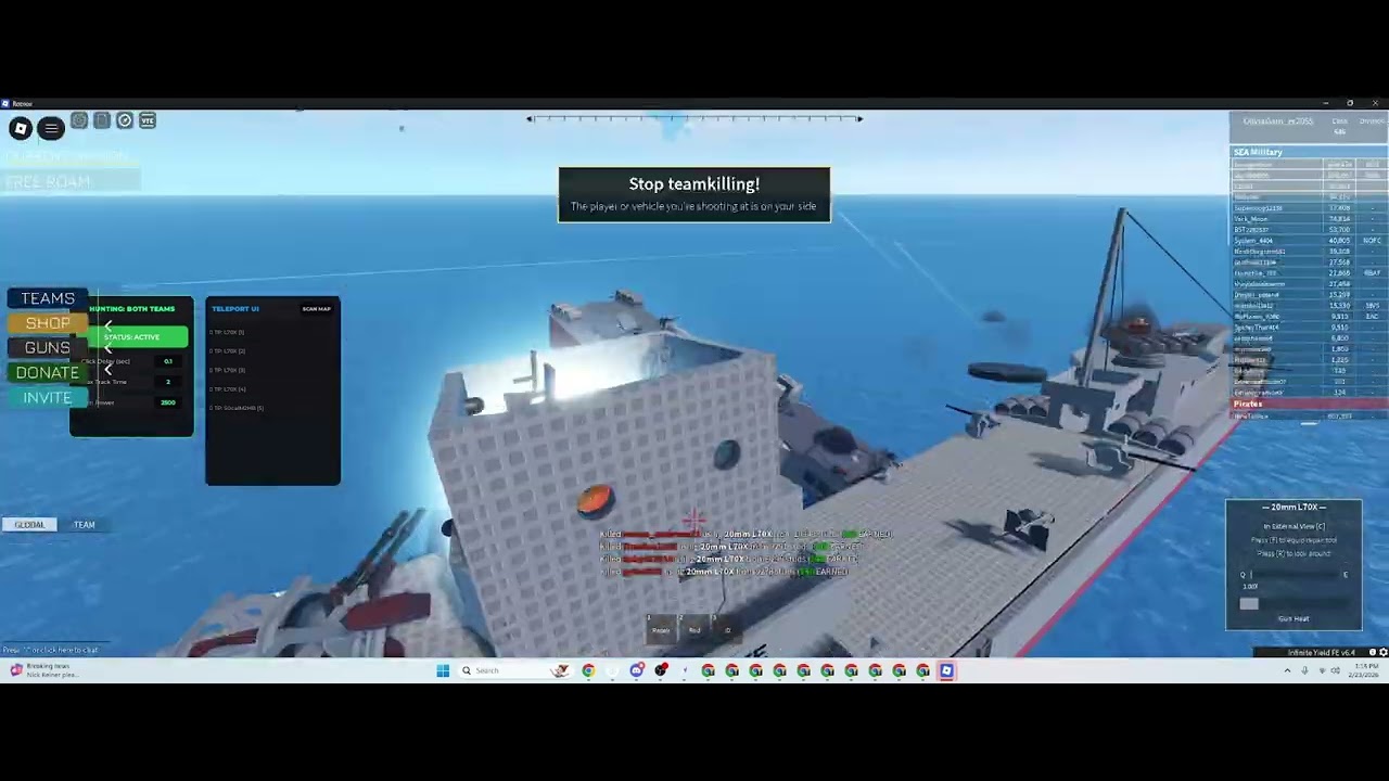 NAVY SIM WILL BURN! (BANNED HUNDEREDS OF TIME TIMELAPSE)