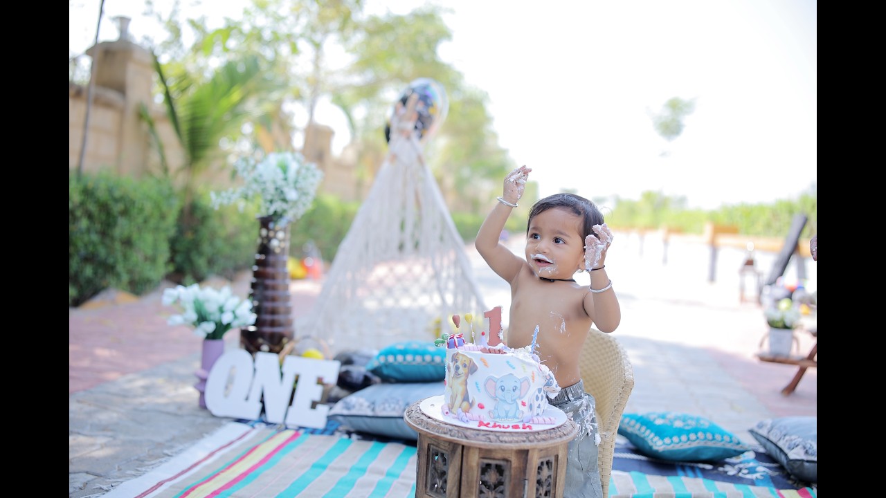 Khush 1st Birthday best cinematic video 2026 by Ajay Verma photography
