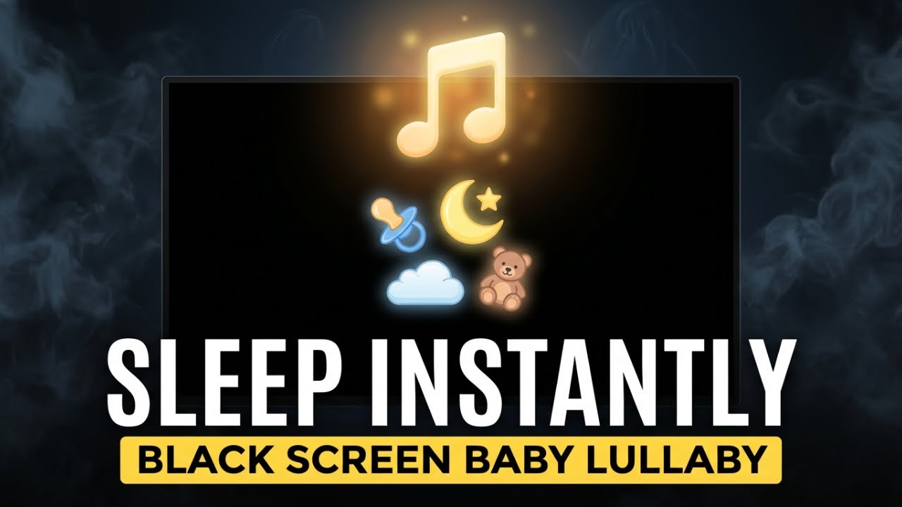 Sleep Music Black Screen | Full Body Healing Binaural | Deep Sleep Pink Noise
