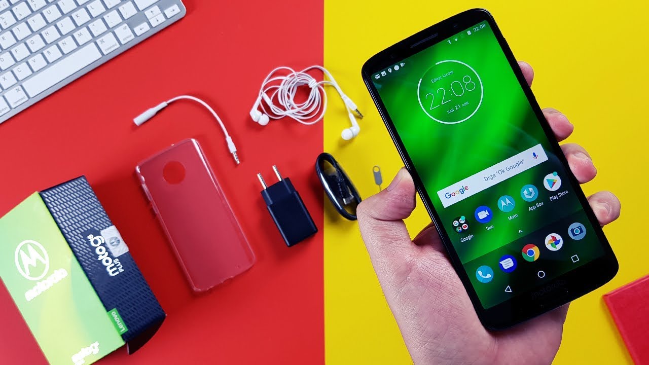 Moto G6 Plus - Unboxing e impressões da versão 2018