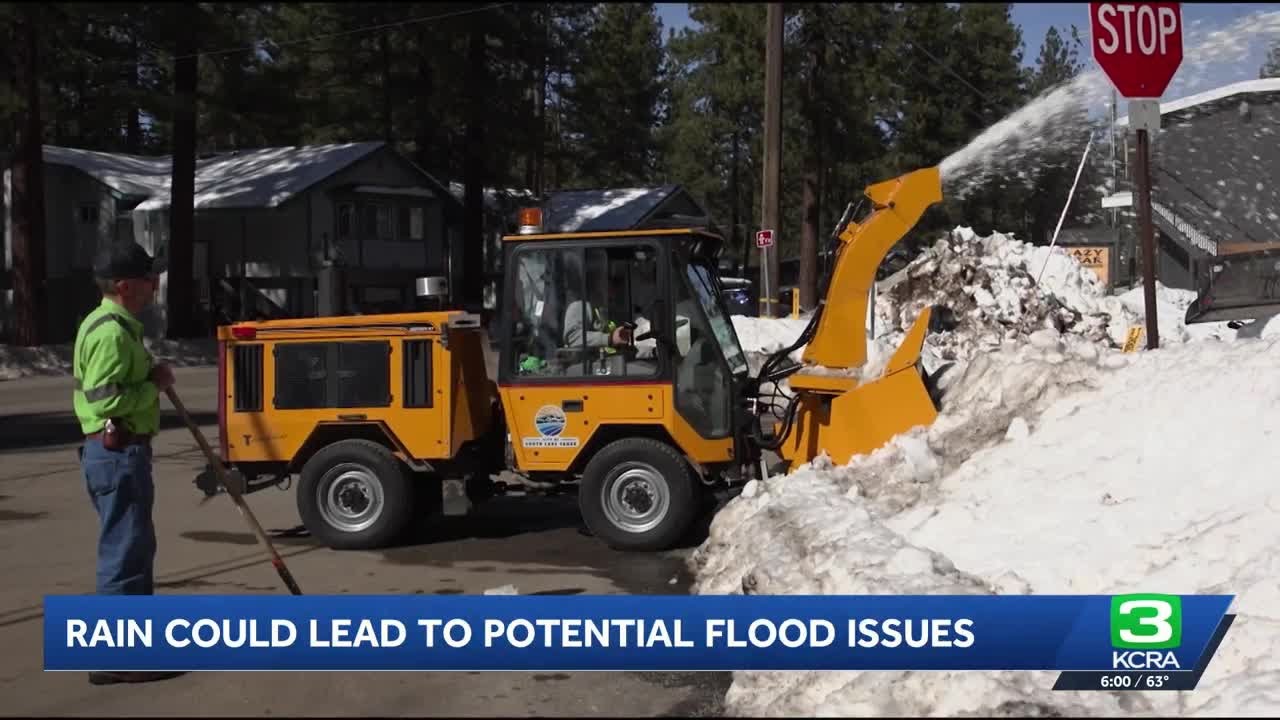 Rain could lead to flooding issues in South Lake Tahoe