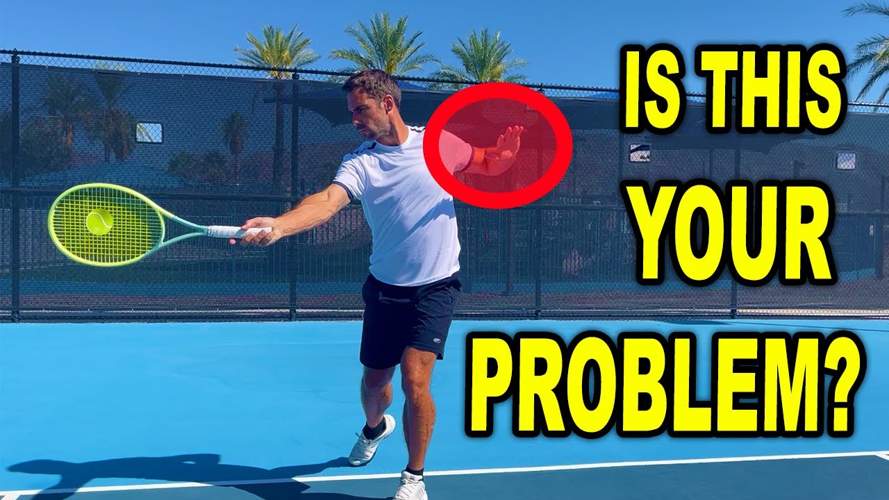 Is your non dominant hand messing your forehand up?