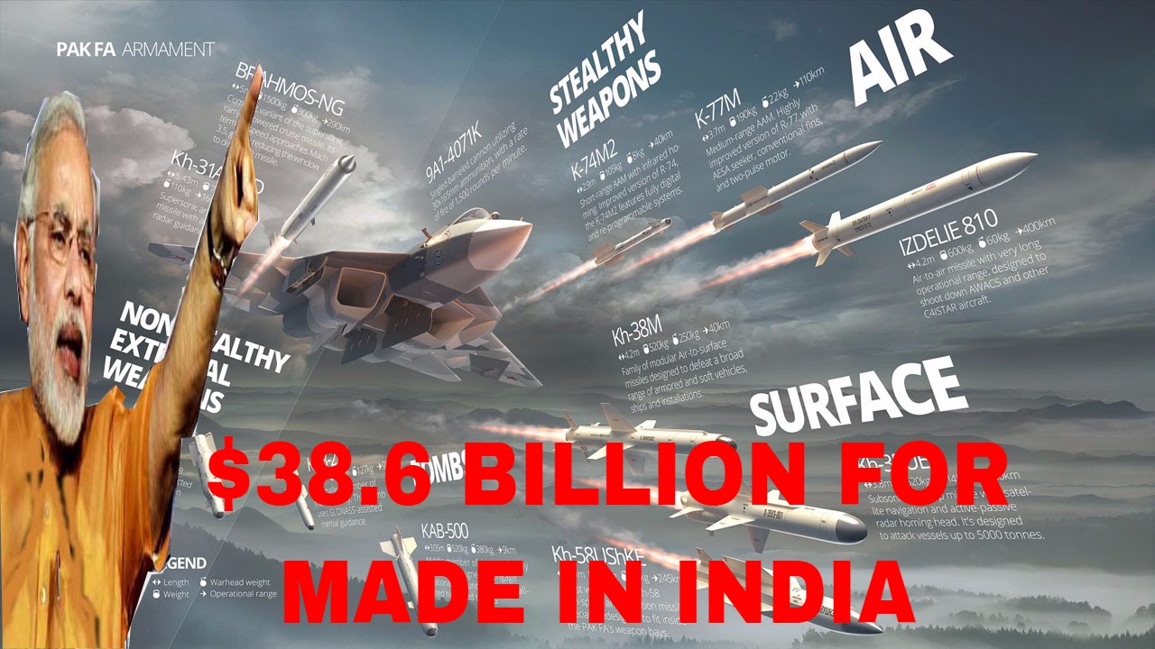 India places orders worth $38.6 bn for Made In India Weapons since Modi took charge