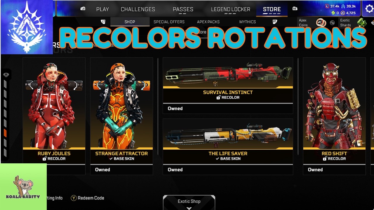 Full Review of Recolors Rotation (08Sept26), S30 Store Update. [Apex Legends - Sept26]