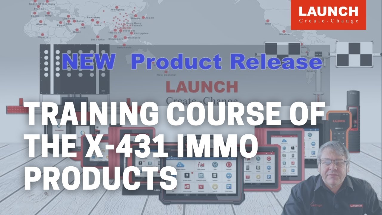 X-431 IMMO | Training course of the X-431 IMMO products | LAUNCH