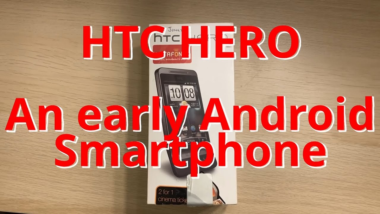 HTC Hero — один из первых смартфонов на базе Android.